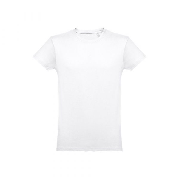 THC LUANDA WH. T-shirt męski z bawełny rurkowej. Kolor biały P032108S ST-30101-W