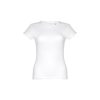 THC SOFIA WH. Damska koszulka bawełniana taliowana. Kolor biały P032311S ST-30105-W