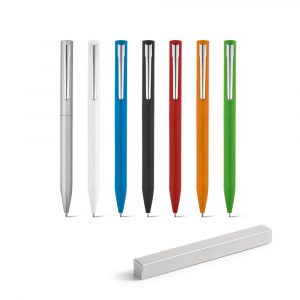 WASS. Aluminiowy długopis z mechanizmem obrotowym P035056S ST-81000-W