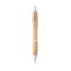 NICOLE. Bambusowy długopis z klipsem P035086S ST-81010-160