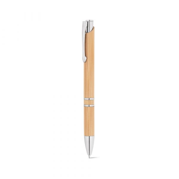BETA BAMBOO. Bambusowy długopis z klipsem P035087S ST-81011-160