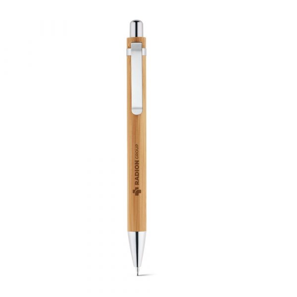 GREENY. Zestaw długopis i ołówek automatyczny, bambus P035276S ST-81162-160