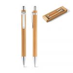 GREENY. Zestaw długopis i ołówek automatyczny, bambus P035276S