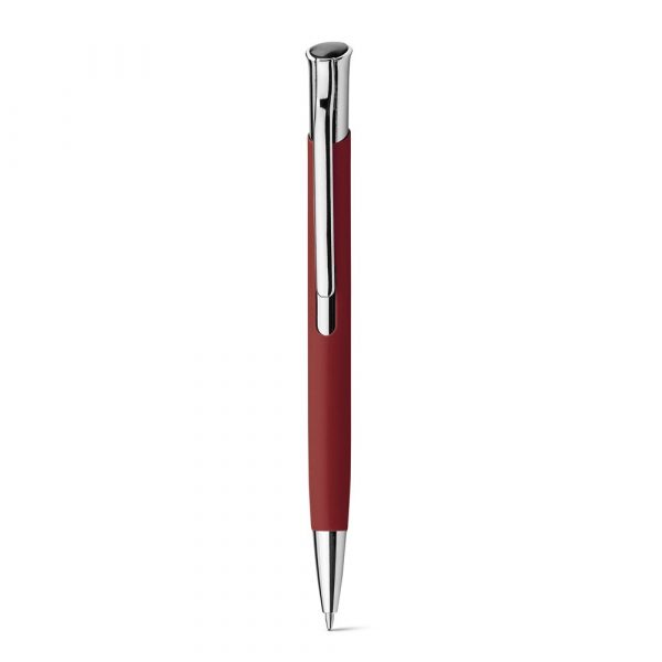 OLAF SOFT. Aluminiowy długopis z gumowymi wykończeniami P035416S ST-81192-W