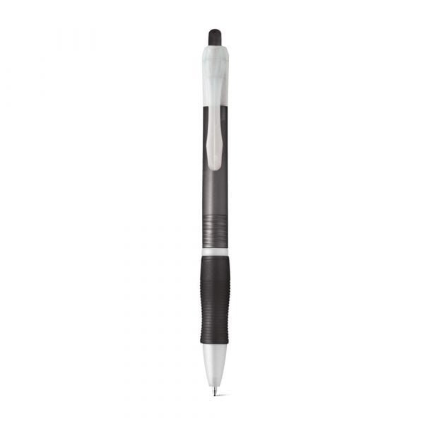 SLIM. Długopis antypoślizgowym z klipsem P035498S ST-91247-W