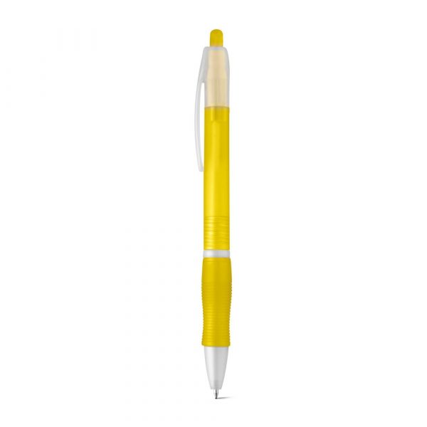 SLIM. Długopis antypoślizgowym z klipsem P035498S ST-91247-W