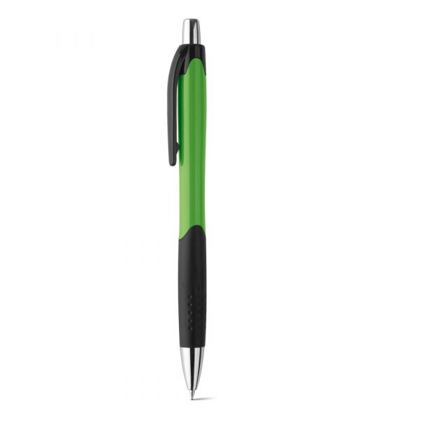 CARIBE. Długopis z uchwytem antypoślizgowym, ABS P035509S ST-91256-W