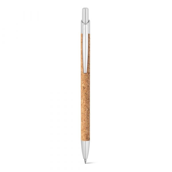 NATURA. Długopis z korka i aluminium z klipsem P035776S ST-91647-160