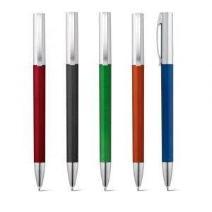 ELBE. Długopis z mechanizmem obrotowym, metalowy klips P035780S ST-91671-W