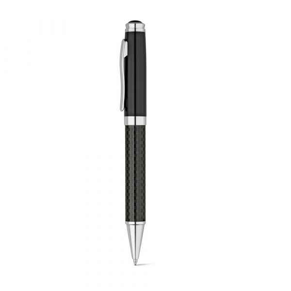 CHESS. Zestaw pióro kulkowe i długopis, metal i włókno węglowe z mechanizmem obrotowym P035853S ST-91835-103