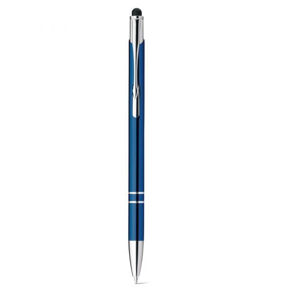 GALBA. Aluminiowy długopis z końcówką dotykową i klipsem P035868S ST-91849-W