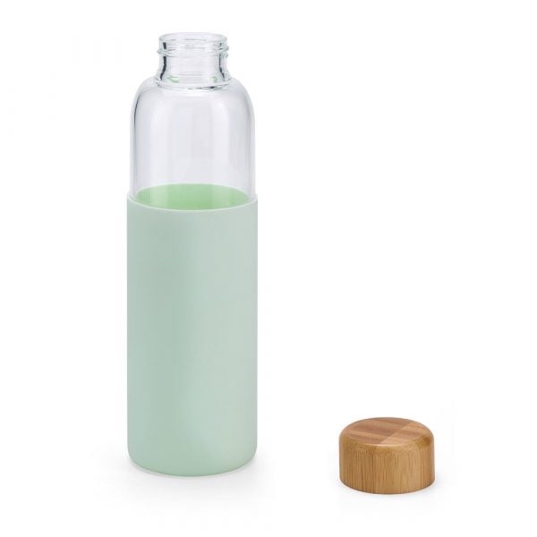 DAKAR. Bamboo and borosilicate glass bottle 600 mL P037423S ST-94699-W