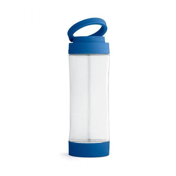 QUINTANA. Szklana butelka sportowa z zakrętką PP 390 ml P037524S ST-94783-W