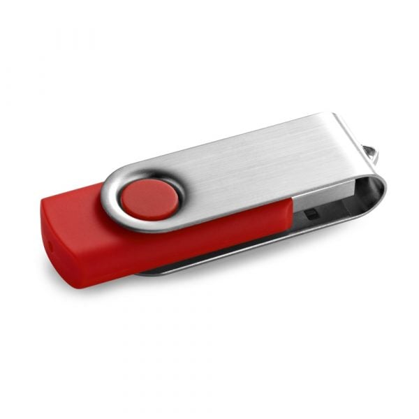 CLAUDIUS 16GB. Pamięć flash USB 16 GB z metalowym klipsem P037827S ST-97433-W