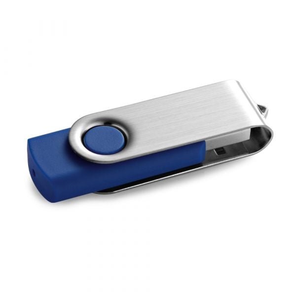CLAUDIUS 8GB. Pamięć flash USB 8 GB z metalowym klipsem P037852S ST-97549-W
