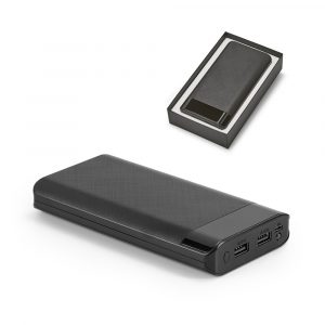 RAMAN. Power bank 16 000 mAh z wyświetlaczem ABS P037870S ST-97905-103