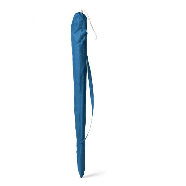 PARANA. Odchylany parasol plażowy 210T ze srebrną podszewką P038055S ST-98320-W