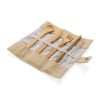 Zestaw sztućców bambusowych wielokrotnego użytku, 4 el. P009086X AX-P269.539