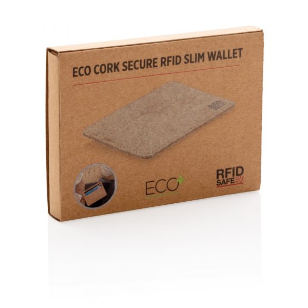 Korkowe etui na karty kredytowe, portfel, ochrona RFID P009055X AX-P820.879