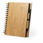 Bambusowy notatnik A5, długopis P009252X