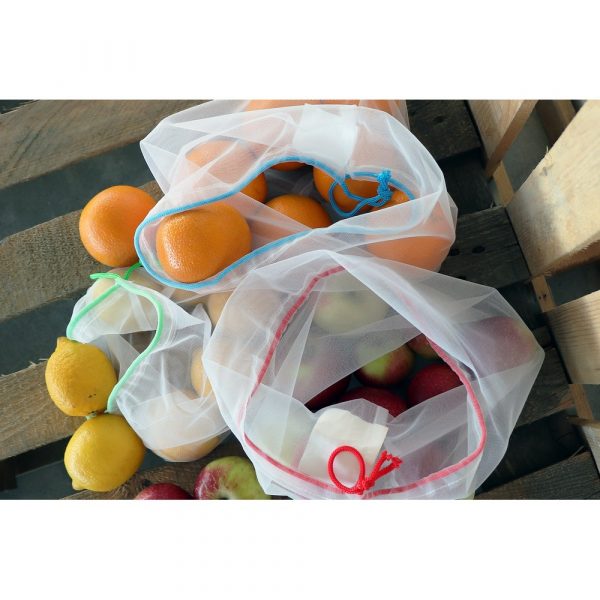 Zestaw woreczków na owoce i warzywa RPET, 3 szt. | Steven P009324X AX-V0783-02
