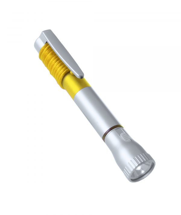 Latarka 2 LED, długopis P007272X AX-V1654-W