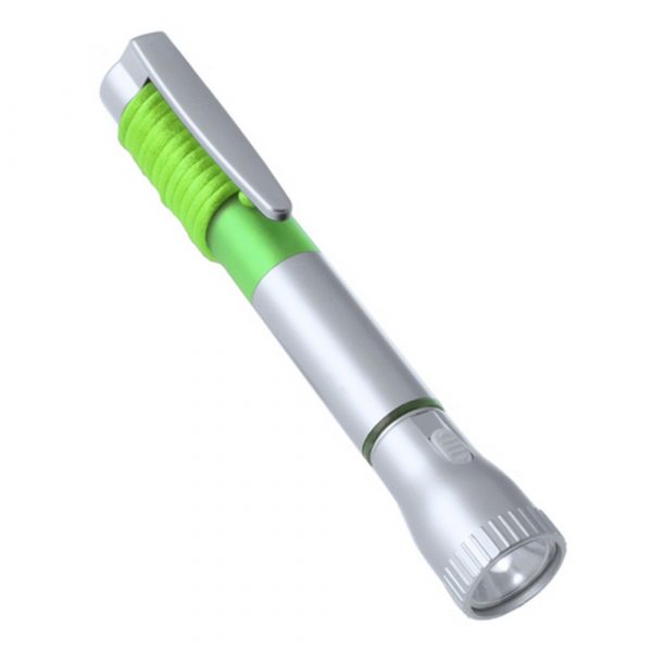 Latarka 2 LED, długopis P007272X AX-V1654-W