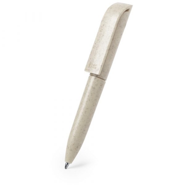 Mini długopis ze słomy pszenicznej P009448X AX-V1980-W