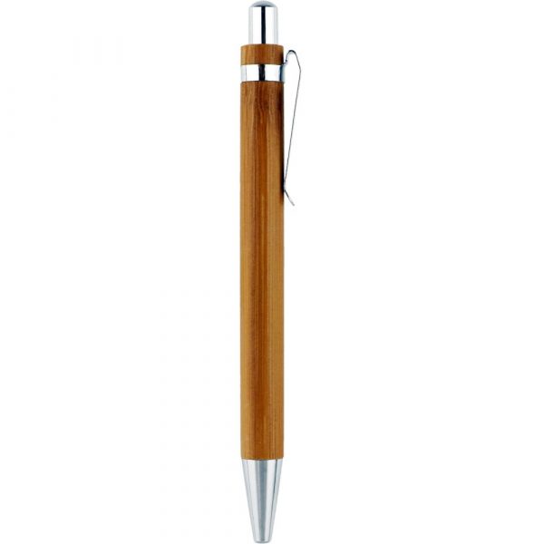 Bambusowy notatnik A6 z długopisem P008760X AX-V2966-16