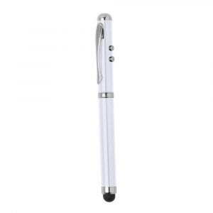 Wskaźnik laserowy, lampka LED, długopis, touch pen P006602X AX-V3459-W