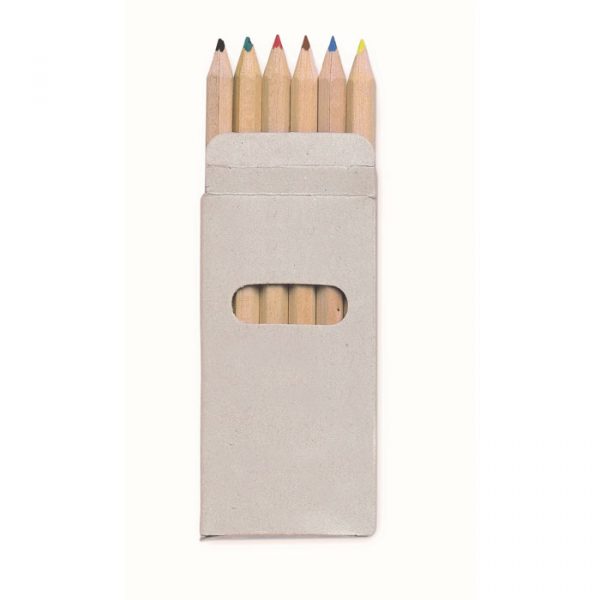6 kolorowych ołówków P017064O MI-KC2478-99