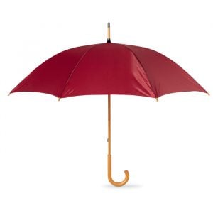 Parasol z drewnianą rączką P017133O MI-KC5132-W