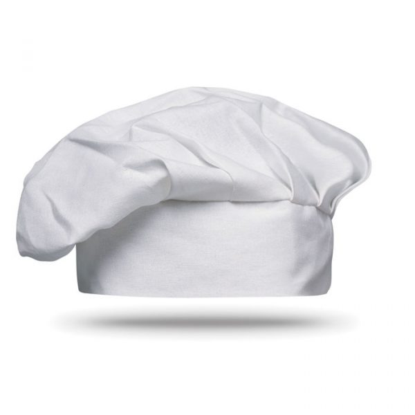 Bawełniana czapka szefa kuchni P018185O MI-MO8409-W