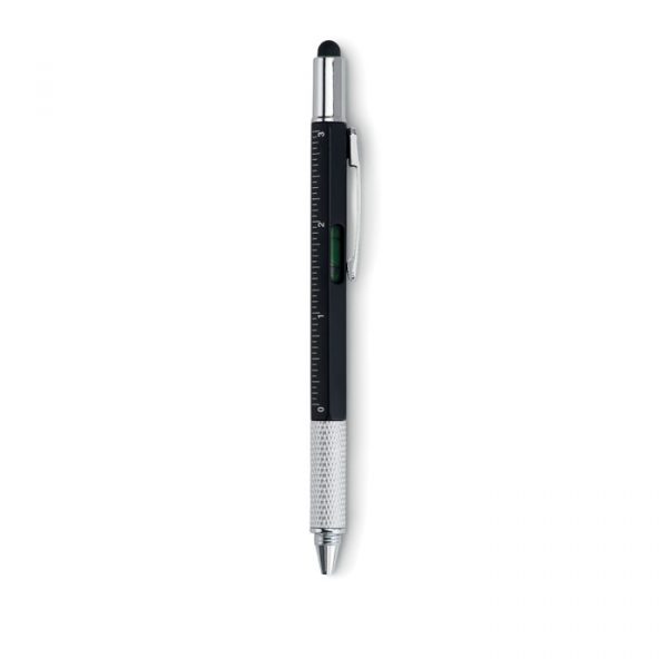Długopis poziomica z linijką P018364O MI-MO8679-W