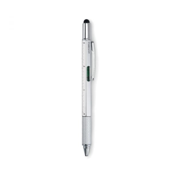 Długopis poziomica z linijką P018364O MI-MO8679-W