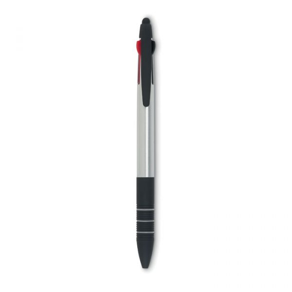3-kolorowy długopis z rysikiem P018500O MI-MO8812-W
