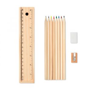 Zestaw kredek i ołówków P019828O