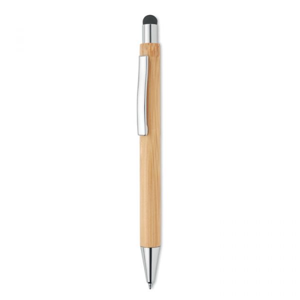 Długopis bambusowy z rysikiem P020029O MI-MO9945-40