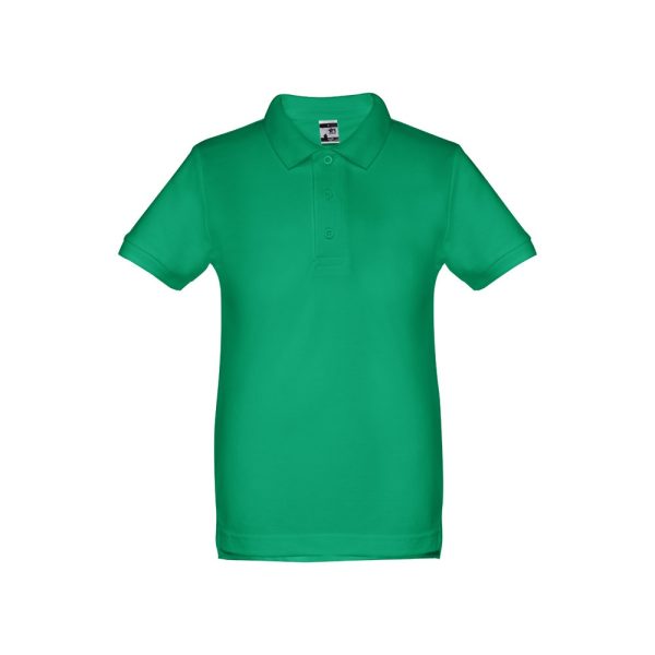THC ADAM KIDS. Bawełniana koszulka polo z krótkim rękawem dla dzieci (unisex) P033900S ST-30173-W