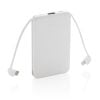 Power bank 5000 mAh, zintegrowany kabel 3 w 1 P009061X AX-P322.08-W