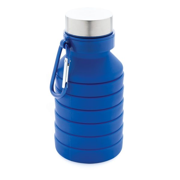 Składana butelka sportowa 550 ml z karabińczykiem P009748X AX-P432.62-W