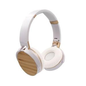 Składane bezprzewodowe słuchawki nauszne, bambusowe elementy P038968X AX-V0190-02