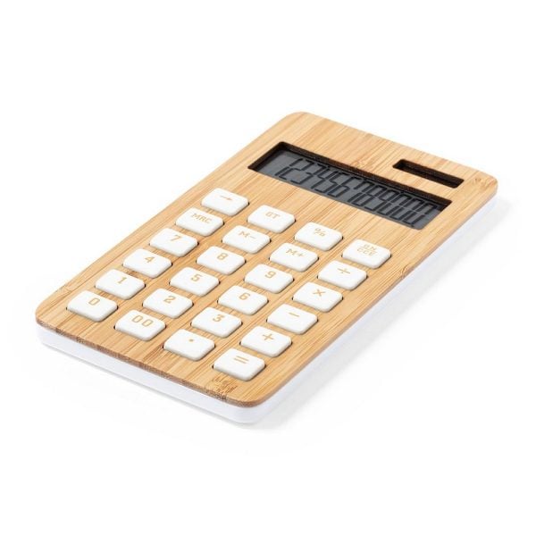 Bambusowy kalkulator P039310X AX-V8336-18