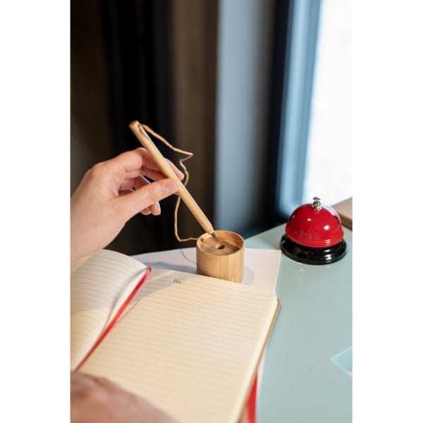 Bambusowy długopis ze stojakiem B'RIGHT | Lavina P039410X AX-V9344-17