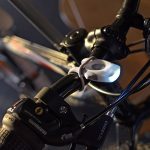 Lampka rowerowa COUTI przednia (białe diody) P003185A