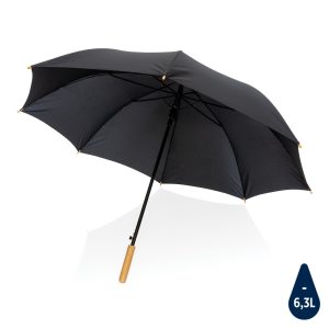 Bambusowy parasol automatyczny 27" Impact AWARE™ rPET P010550X AX-P850.66-W