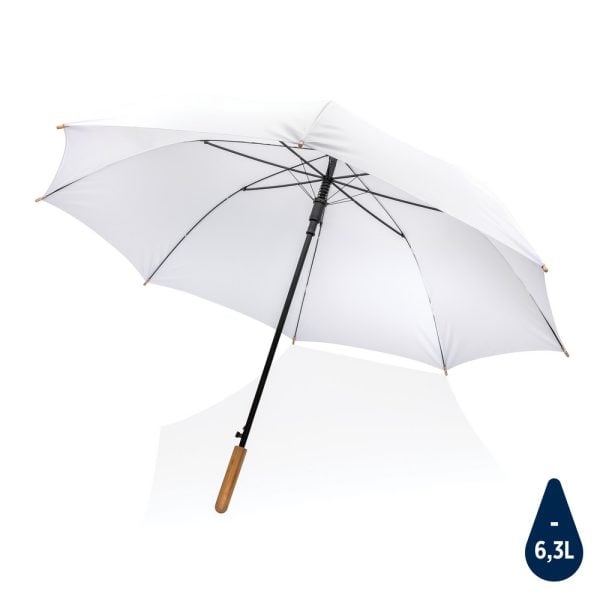 Bambusowy parasol automatyczny 27" Impact AWARE™ rPET P010550X AX-P850.66-W