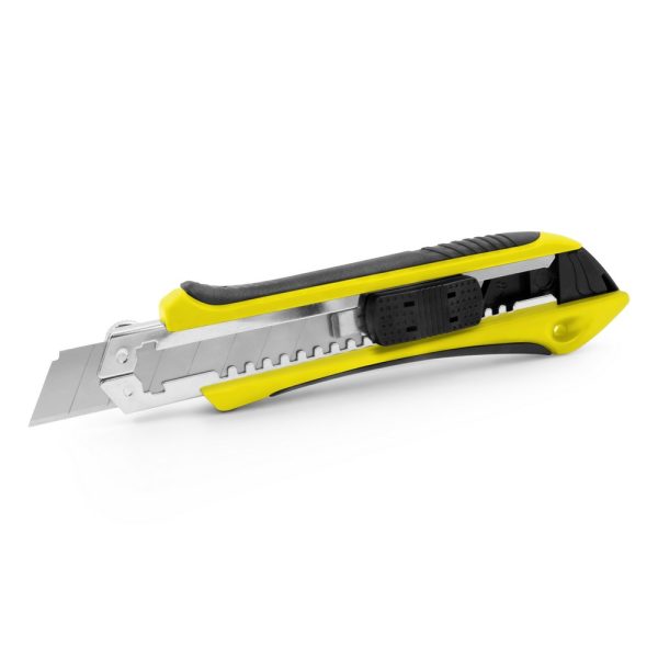 Nóż do tapet z mechanizmem zabezpieczającym, zapasowe ostrza w komplecie | Sutton P043013X AX-V7237-W