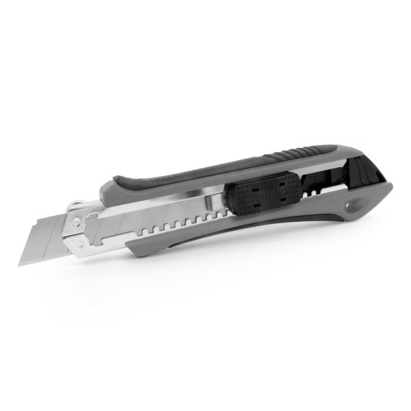 Nóż do tapet z mechanizmem zabezpieczającym, zapasowe ostrza w komplecie | Sutton P043013X AX-V7237-W