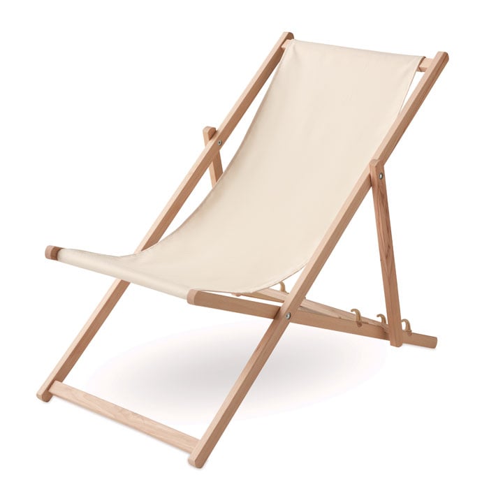 Drewniane krzesło plażowe P039842O MI-MO6503-W
